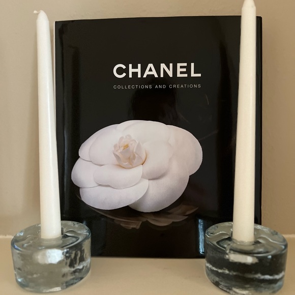 A Beautiful Pair Of Thick Of Blenko Glass Candles Holder . Excellence Condition. - Picture 2 of 8